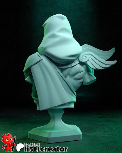 Thanatos from Hades 2 (fan art) | Miniature scale 1:12 | h3LL Creator | DIY Model Kit