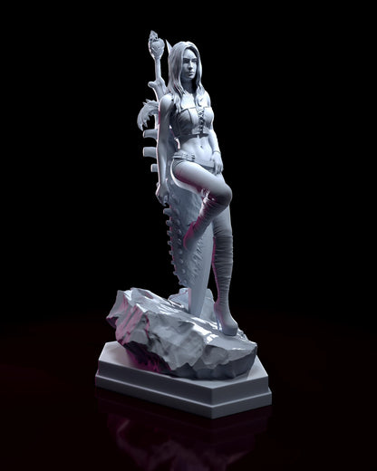 Trish from Devil May Cry 4 (DMC4) (fan art) | Full Model or Bust | Miniature scale 1:12 | h3LL Creator | DIY Model Kit