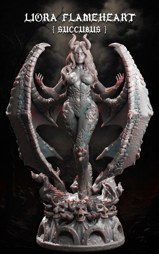 Mystical Beauties: A Collection of Female 3D Miniatures - 32mm / 75mm / 100mm Resin Figures for RPG
