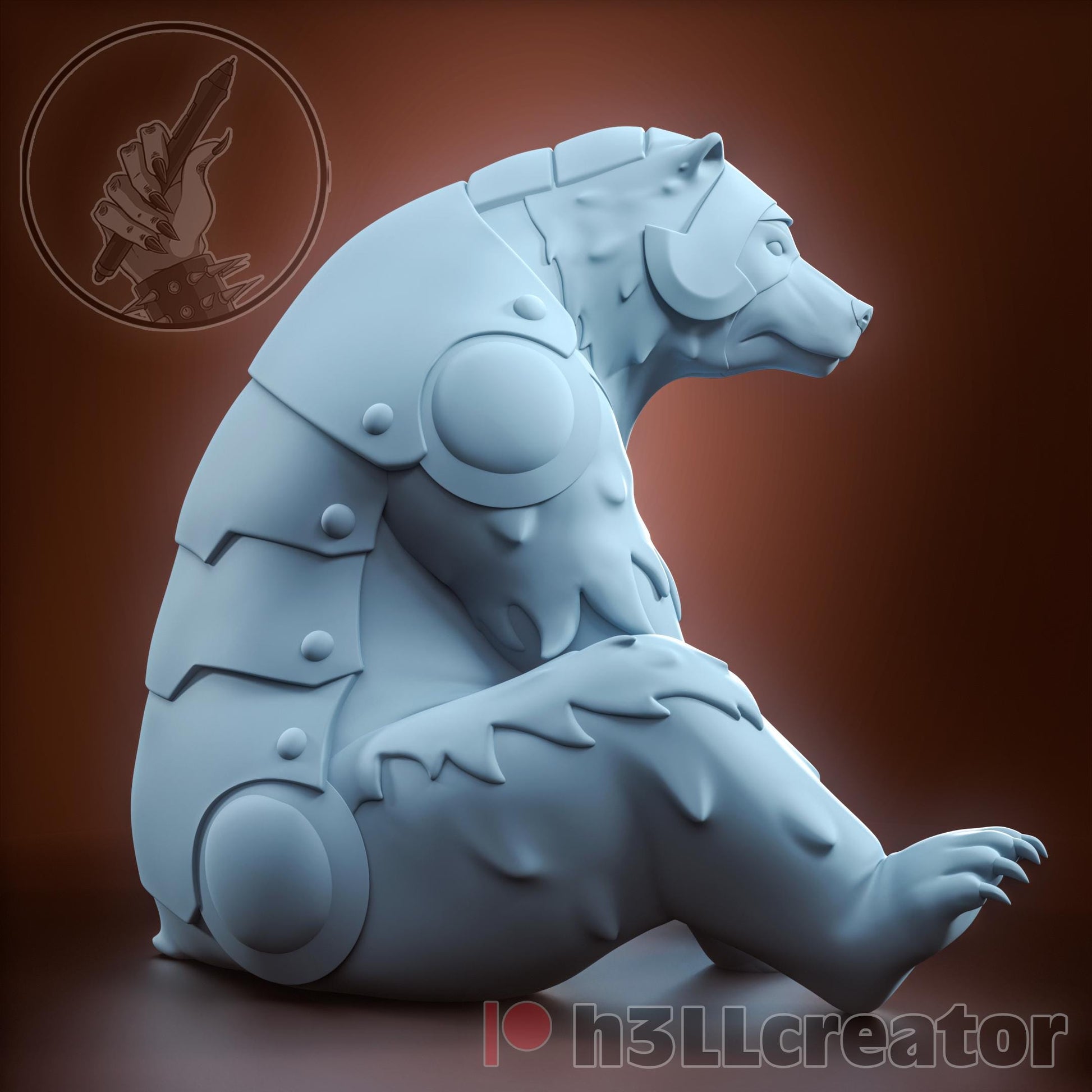 Trinket from Critical Role - Legends of Vox Machina (fan art) | Miniature scale 1:15 | h3LL Creator | DIY Model Kit