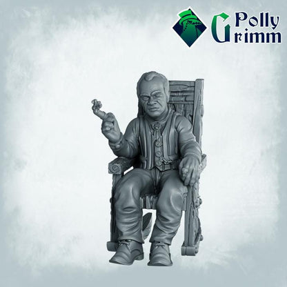 Original Papa Legba Voodoo miniature render