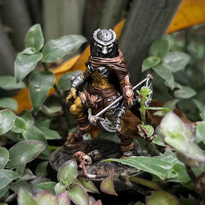 Widow Skull Hunter Ashili: 32mm Resin Miniature for One Page Rules Tabletop RPG Army