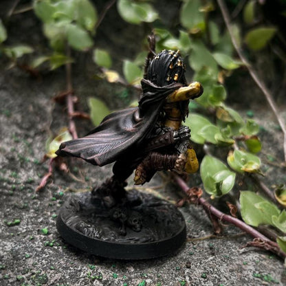 Widow Skull Hunter Viper Miniature: One Page Rules Army for Tabletop RPG - 32mm Resin Figure