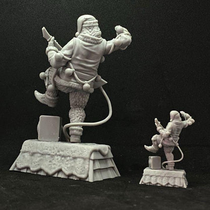 Cyberpunk, The Cyber Grinch, Papsikels, 32mm or 75mm Mini
