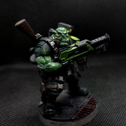 Colonial Captain Rene Rekestas Miniature - 32mm UGOK Officer for Wargaming, RPG, and Tabletop Games