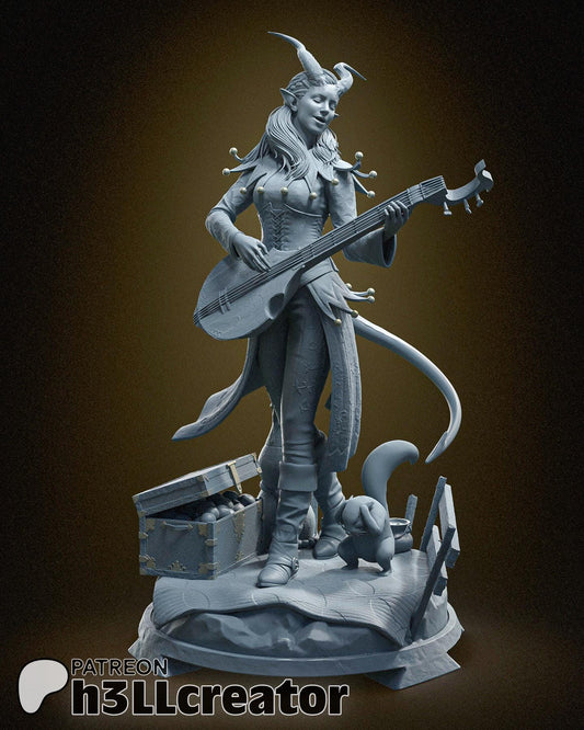 Alfira from Baldur's Gate 3 (fan art) | Full Model or Bust | Miniature scale 1:12 | h3LL Creator | DIY Model Kit