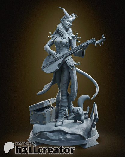 Alfira from Baldur's Gate 3 (fan art) | Full Model or Bust | Miniature scale 1:12 | h3LL Creator | DIY Model Kit