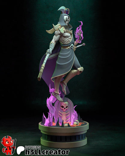 Thanatos from Hades 2 (fan art) | Miniature scale 1:12 | h3LL Creator | DIY Model Kit