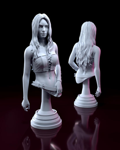 Trish from Devil May Cry 4 (DMC4) (fan art) | Full Model or Bust | Miniature scale 1:12 | h3LL Creator | DIY Model Kit