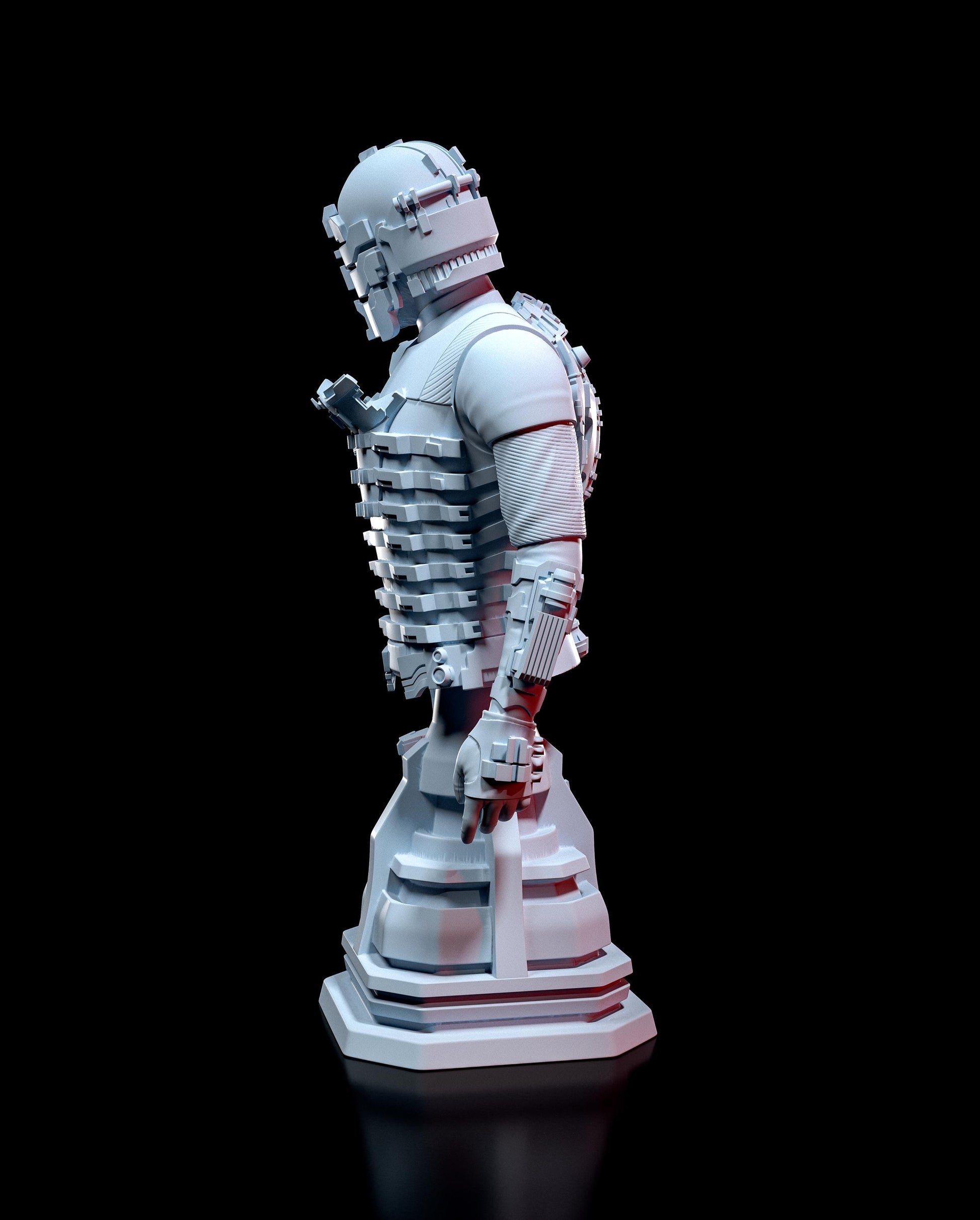 Isaac Clarke from Dead Space (fan art) | Full Model or Bust | Miniature scale 1:12 | h3LL Creator | DIY Model Kit
