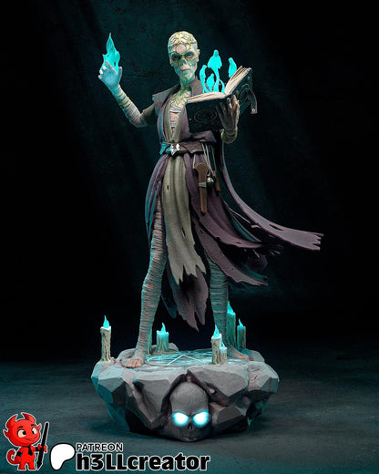 Withers from Baldurs Gate 3 (fan art) | Full Model or Bust | Miniature scale 1:12 | h3LL Creator | DIY Model Kit