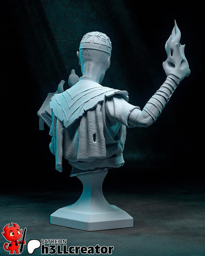 Withers from Baldurs Gate 3 (fan art) | Full Model or Bust | Miniature scale 1:12 | h3LL Creator | DIY Model Kit