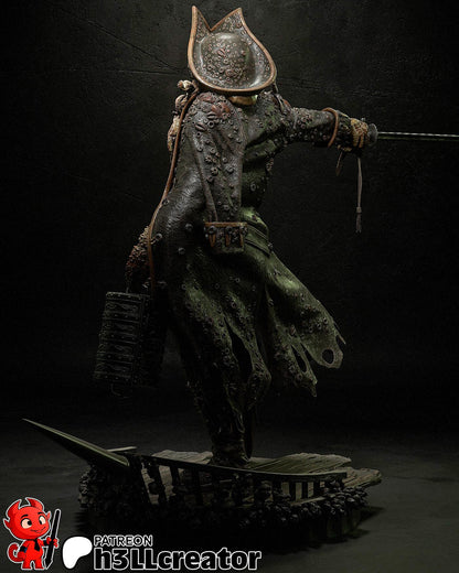 Davy Jones from Pirates of the Caribbean (fan art) | Full Model or Bust | Miniature scale 1:12 | h3LL Creator | DIY Model Kit