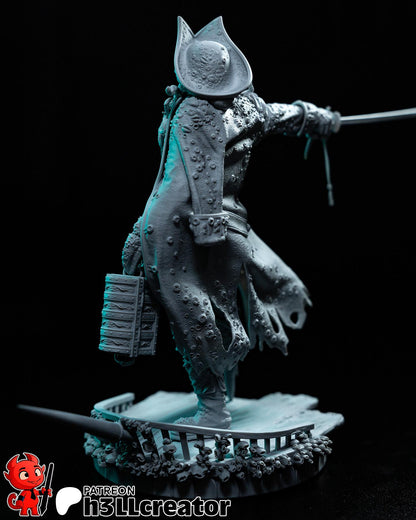 Davy Jones from Pirates of the Caribbean (fan art) | Full Model or Bust | Miniature scale 1:12 | h3LL Creator | DIY Model Kit