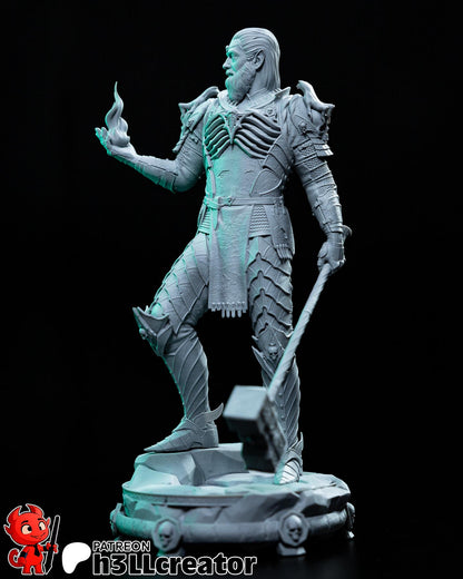 Ketheric Thorm from Baldurs Gate 3 (fan art) | Full Model or Bust | Miniature scale 1:12 | h3LL Creator | DIY Model Kit