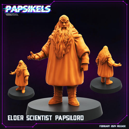 Cyberpunk, Elder Scientist Papsilords - Guyver Fan Art, Papsikels, 32mm Mini