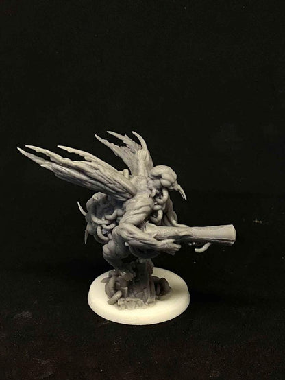 Tormentor Herald of Beelzebub | Trench Crusade | Papsikels Fantasy, Resin Miniature - Tabletop miniature - Fantasy Miniature - 32mm