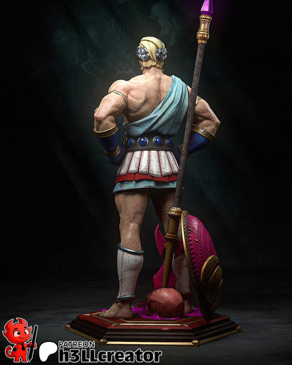 Theseus from Hades (fan art) | Miniature scale 1:12 | h3LL Creator | DIY Model Kit