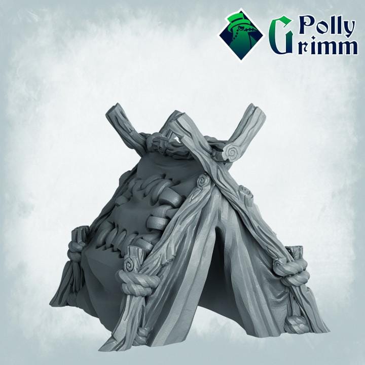 Terrain Set - Scatter Terrain  - Fantasy historic miniatures for tabletop games. 28mm / 32mm Resin Figures for RPG