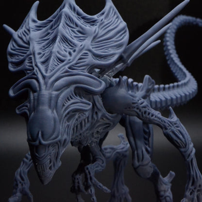 Xenowars Brood Grandmother Resin Miniature: Papsikels Alien Queen Figure for TTRPG & RPG Games