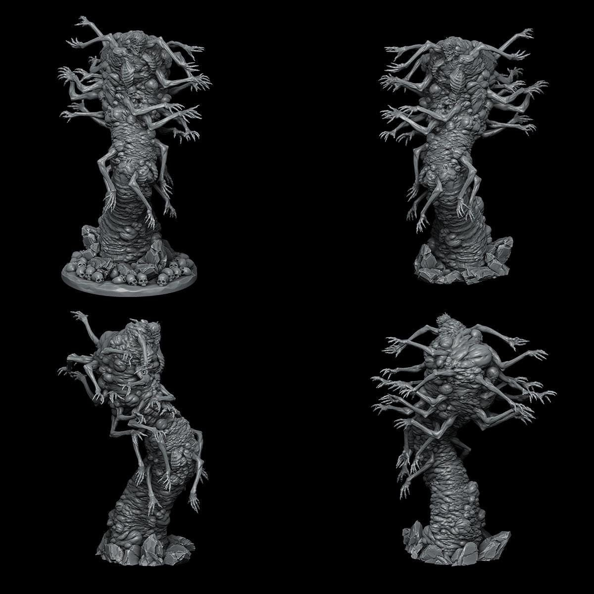 Man Worm | Death Haven | Rocket Pig Games | Miniatures for tabletop games. 28mm to 32mm Resin Figures for RPG, D&D, Dungeons and Dragons