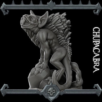 Chupacabra | Bonus | Rocket Pig Games | Miniatures for tabletop games. 28mm to 32mm Resin Figures for RPG, D&D, Dungeons and Dragons