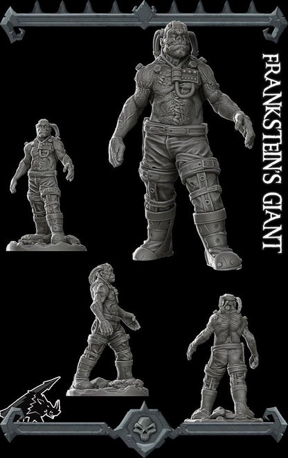Frankenstein's Giant | Bonus | Rocket Pig Games | Miniatures for tabletop games. 28mm to 32mm Resin for RPG, D&D, Dungeons and Dragons