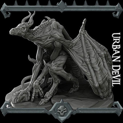 Urban Devil | Bonus | Rocket Pig Games | Miniatures for tabletop games. 28mm to 32mm Resin Figures for RPG, D&D, Dungeons and Dragons