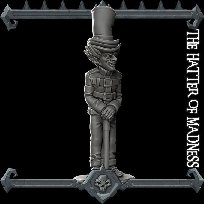 Mad Hatter | Bonus | Rocket Pig Games | Miniatures for tabletop games. 28mm to 32mm Resin for RPG, D&D, Dungeons and Dragons