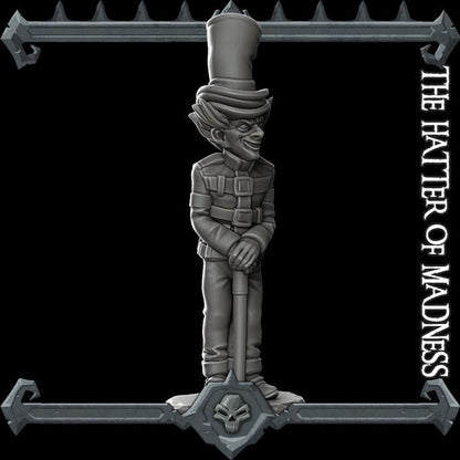 Mad Hatter | Bonus | Rocket Pig Games | Miniatures for tabletop games. 28mm to 32mm Resin for RPG, D&D, Dungeons and Dragons
