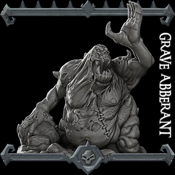 Grave Abberant | Bonus | Rocket Pig Games | Miniatures for tabletop games. 28mm to 32mm Resin for RPG, D&D, Dungeons and Dragons
