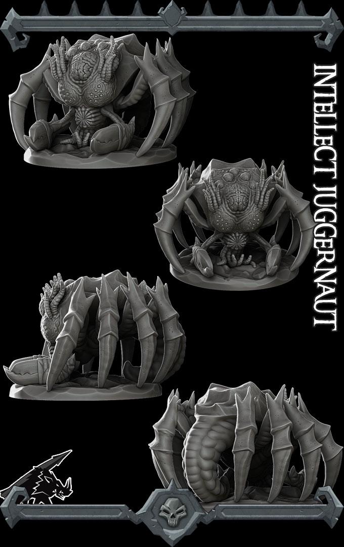 Intellect Juggernaut | Bonus | Rocket Pig Games | Miniatures for tabletop games. 28mm to 32mm Resin for RPG, D&D, Dungeons and Dragons