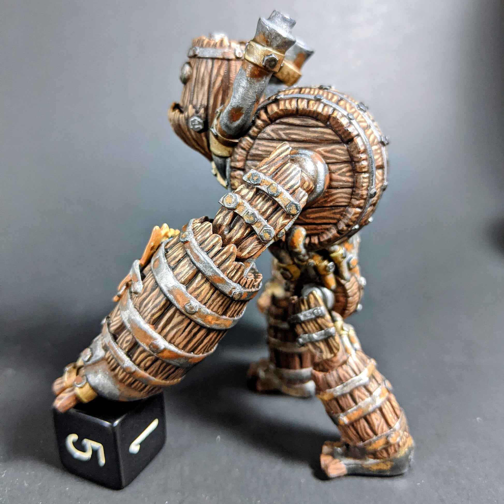 Keg Golem | Bonus | Rocket Pig Games | Miniatures for tabletop games. 28mm to 32mm Resin Figures for RPG, D&D, Dungeons and Dragons