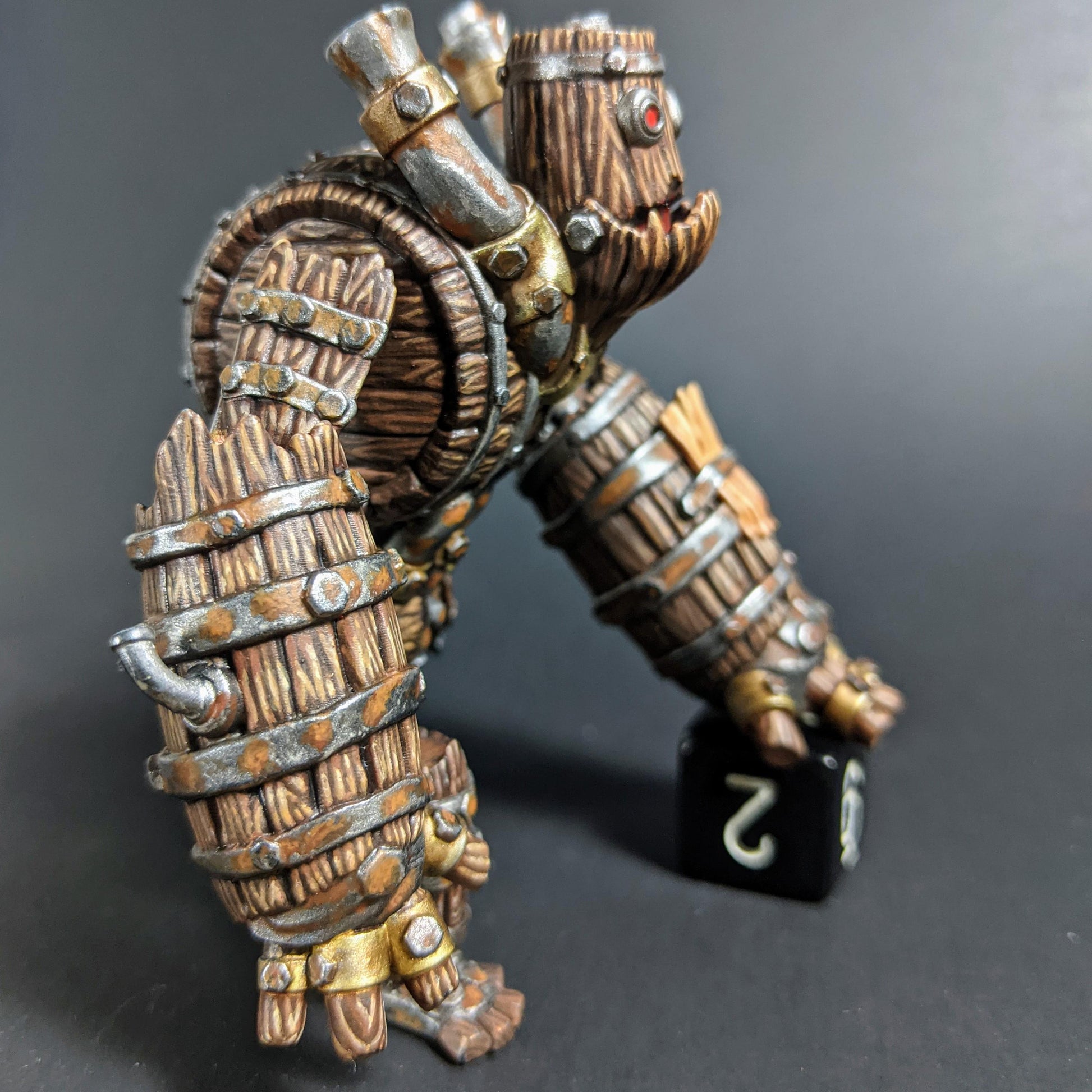 Keg Golem | Bonus | Rocket Pig Games | Miniatures for tabletop games. 28mm to 32mm Resin Figures for RPG, D&D, Dungeons and Dragons