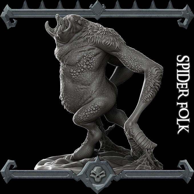 Spider Folk | Bonus | Rocket Pig Games | Miniatures for tabletop games. 28mm to 32mm Resin for RPG, D&D, Dungeons and Dragons