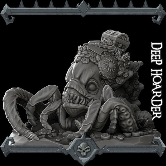 Deep Hoarder | Bonus | Rocket Pig Games | Miniatures for tabletop games. 28mm to 32mm Resin for RPG, D&D, TTRPG
