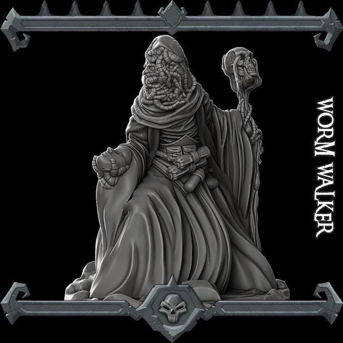 Worm Walker | Bonus | Rocket Pig Games | Miniatures for tabletop games. 28mm to 32mm Resin Figures for RPG, D&D, Dungeons and Dragons