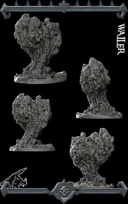 Wailer | Undead Collection | Rocket Pig Games | Miniatures for tabletop games. 28mm to 32mm Resin for RPG, D&D, TTRPG