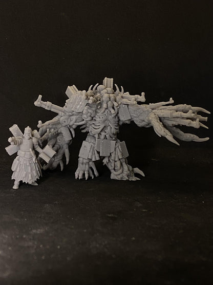 Malignant Amalgam | Trench Crusade | Papsikels Fantasy, Resin Miniature - Tabletop miniature - Fantasy Miniature - 32mm