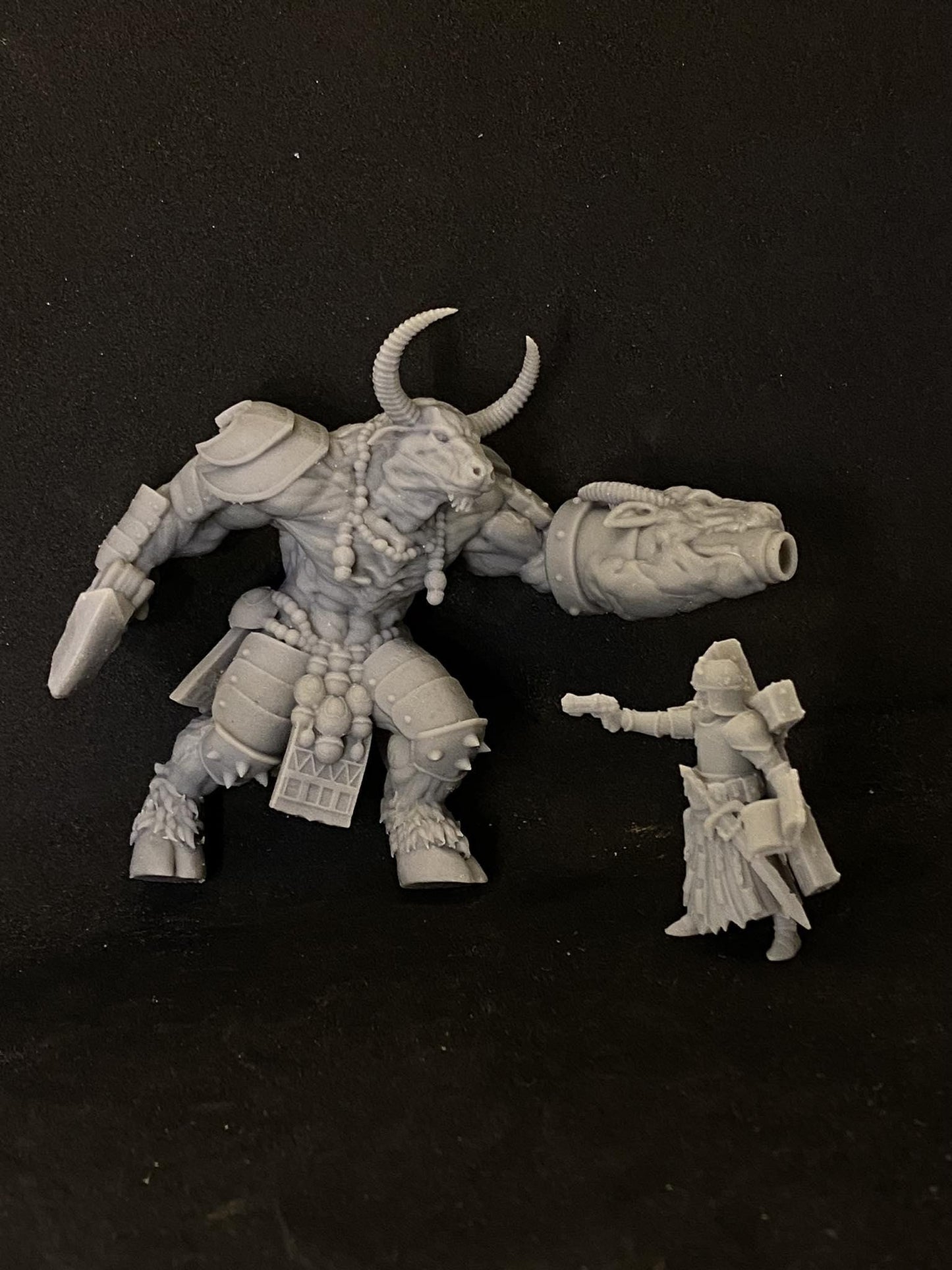 Brazen Carabao | Trench Crusade | Papsikels Fantasy, Resin Miniature - Tabletop miniature - Fantasy Miniature - 32mm