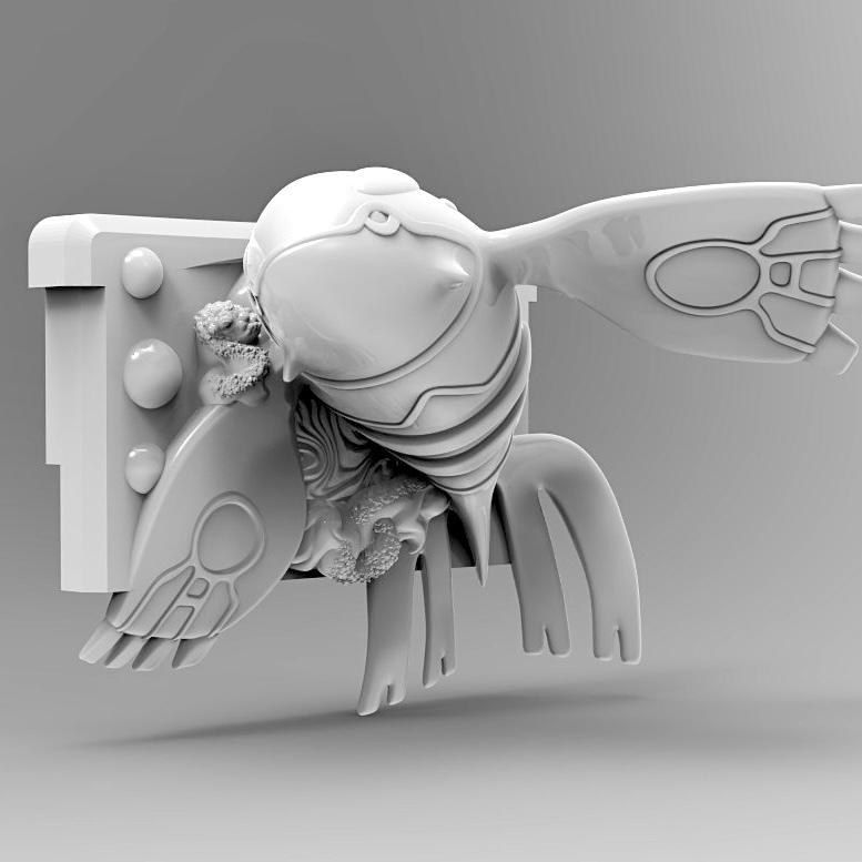 Kyogre Sapphire - 3D Printed Pokemon Game Boy Advanced Cartridge Wall Hanger | Fan Art | Pokemon TCG | Resin Model | ABC3D Models