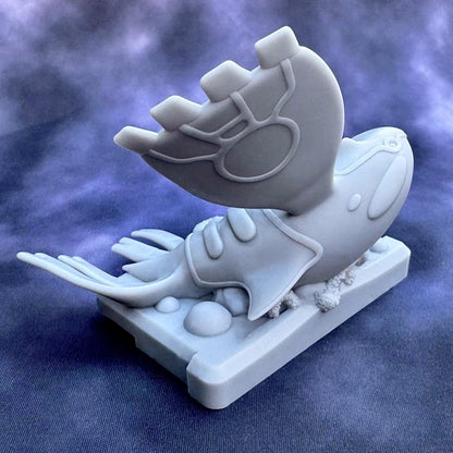 Kyogre Sapphire - 3D Printed Pokemon Game Boy Advanced Cartridge Wall Hanger | Fan Art | Pokemon TCG | Resin Model | ABC3D Models