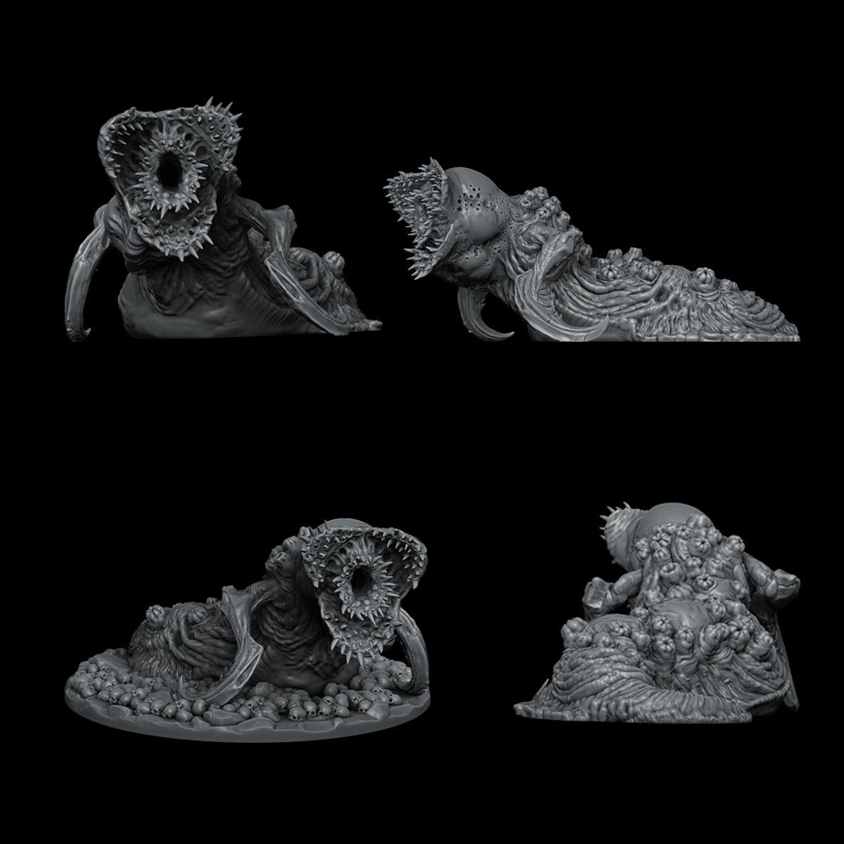 Sucker Beast | Death Haven | Rocket Pig Games | Miniatures for tabletop games. 28mm to 32mm Resin Figures for RPG, D&D, Dungeons and Dragons