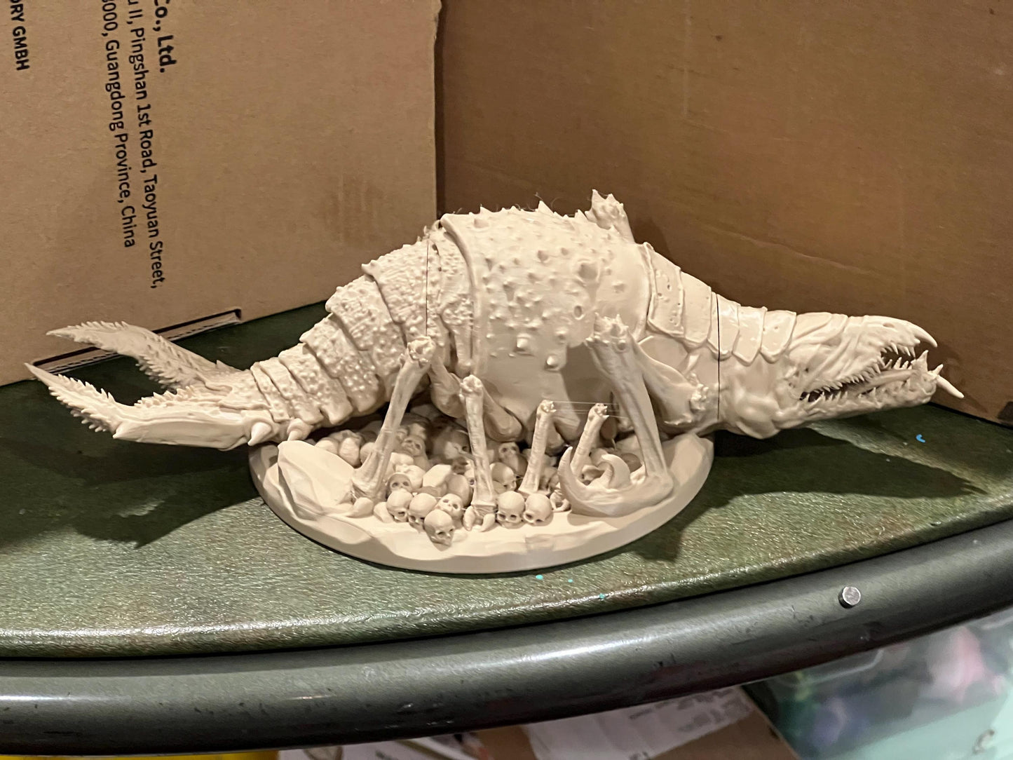 Skull Drakken | Death Haven | Rocket Pig Games | Miniatures for tabletop games. 28mm - 32mm Resin Figures for RPG, D&D, Dungeons and Dragons