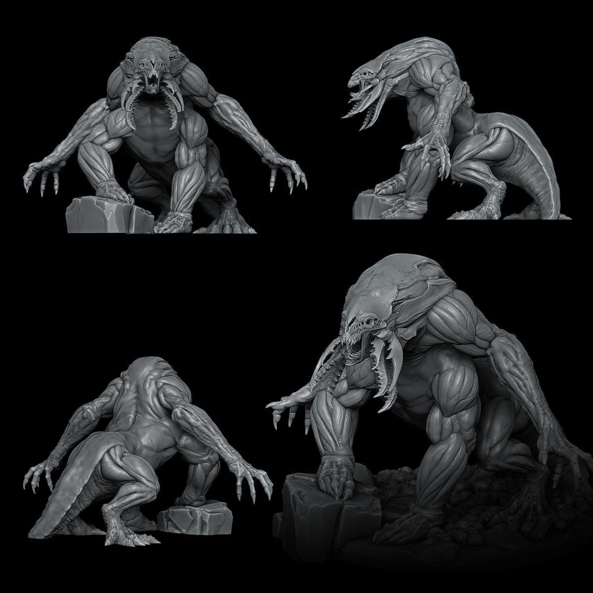 Mangler Devil | Death Haven | Rocket Pig Games | Miniatures for tabletop games. 28mm - 32mm Resin for RPG, D&D, Dungeons and Dragons