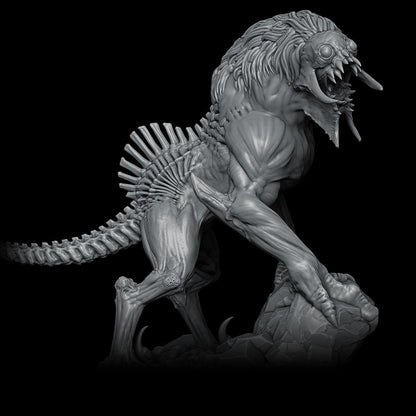 Greater Ghoul Hound | Death Haven | Rocket Pig Games | Miniatures for tabletop games. 28mm to 32mm Resin for RPG, D&D, Dungeons and Dragons