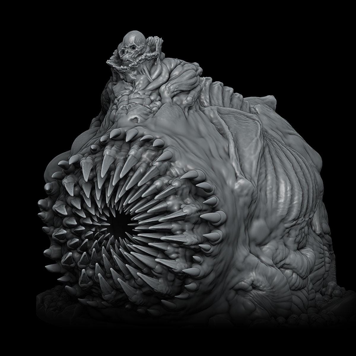 The Devour King | Death Haven | Rocket Pig Games | Miniatures for tabletop games. 28mm to 32mm Resin for RPG, D&D, Dungeons and Dragons