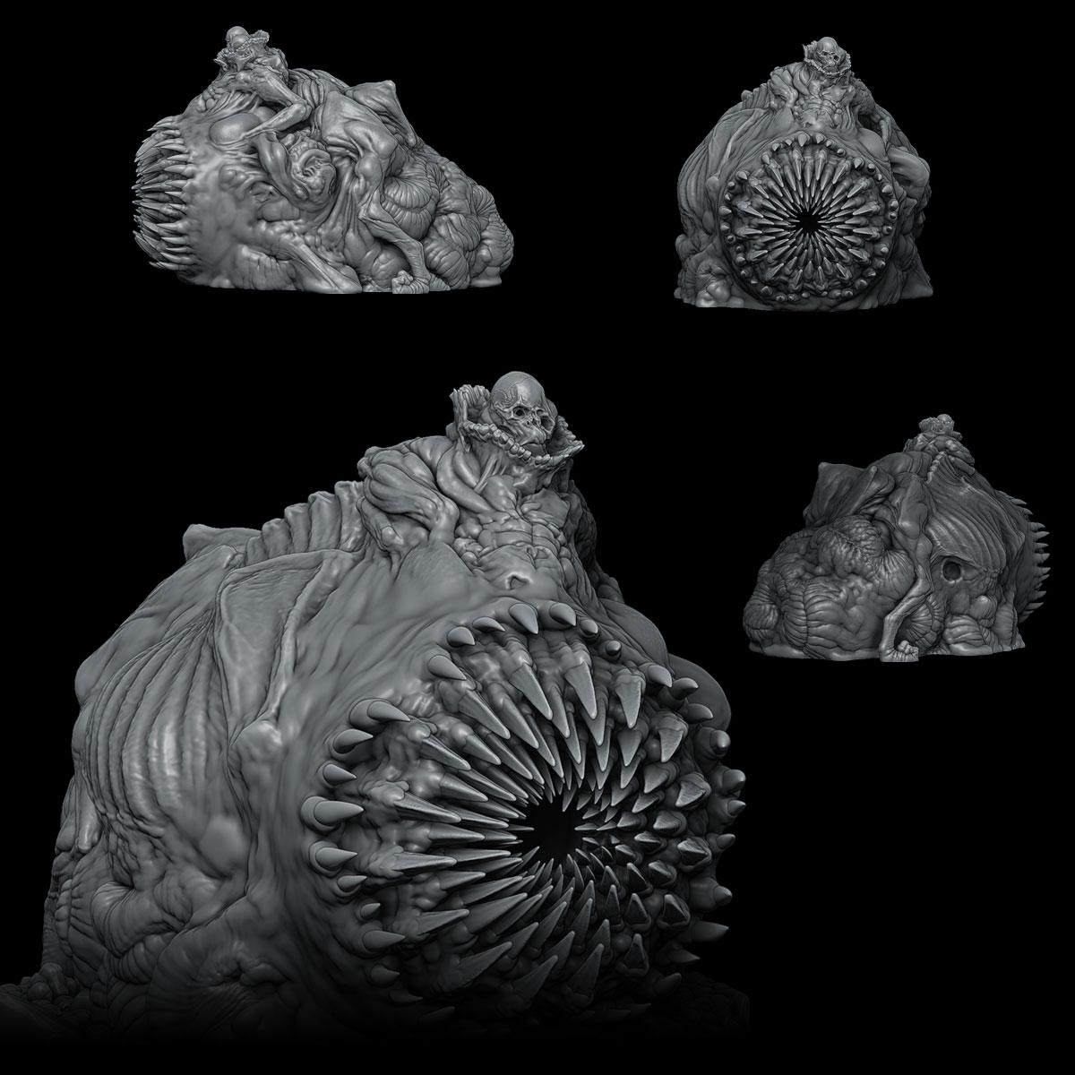 The Devour King | Death Haven | Rocket Pig Games | Miniatures for tabletop games. 28mm to 32mm Resin for RPG, D&D, Dungeons and Dragons