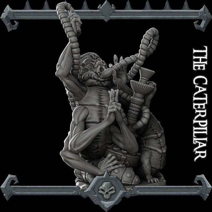 Caterpillar | Bonus | Rocket Pig Games | Miniatures for tabletop games. 28mm to 32mm Resin Figures for RPG, D&D, Dungeons and Dragons