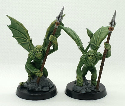 Flying Monkeys - Set of 2 | Bonus | Rocket Pig Games | Miniatures for tabletop games. 28mm to 32mm Resin for RPG, D&D, Dungeons and Dragons